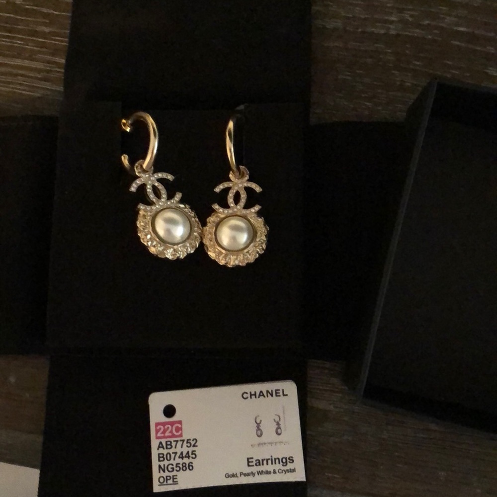 Brand new Chanel earrings.  $600